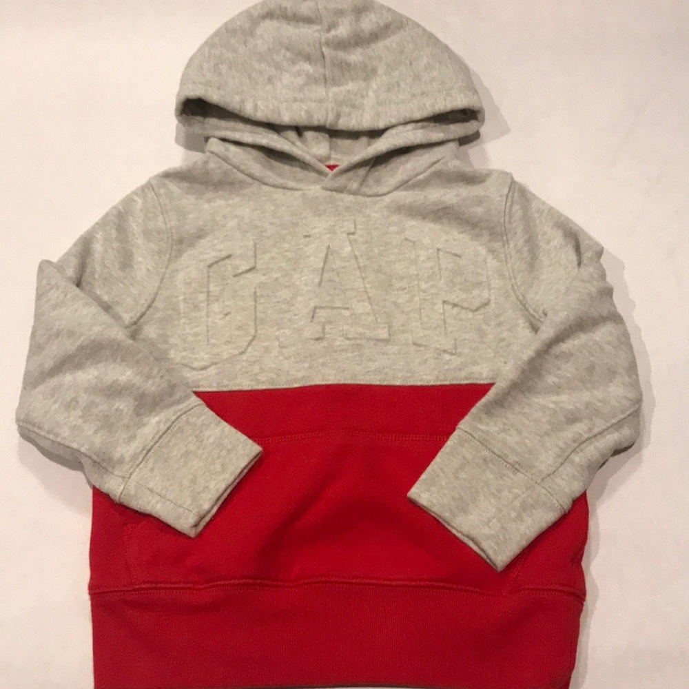 💗NWOT Kids Gap Logo Hoodie Sweatshirt XS (4-5)💗